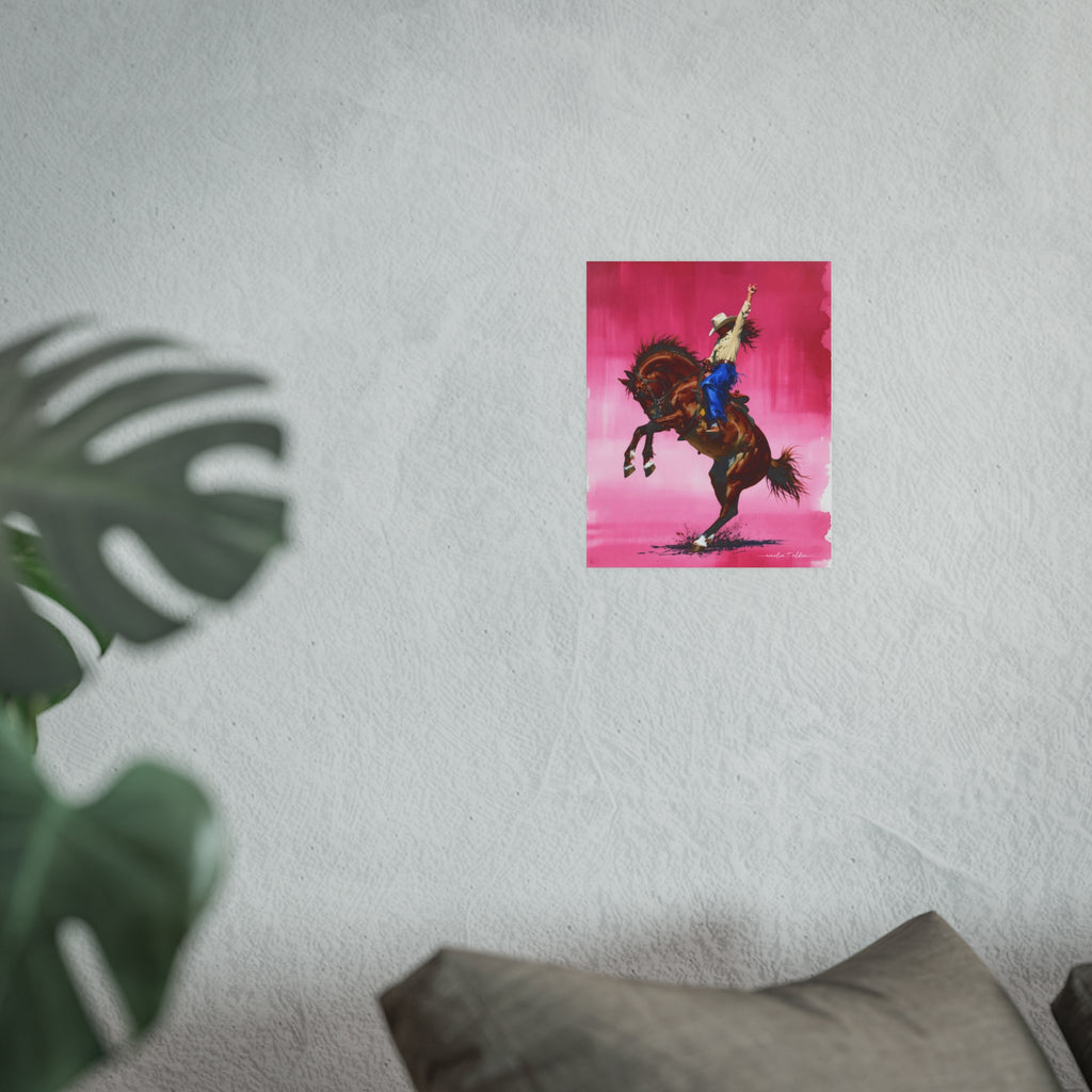 Get Bucked Print or Poster