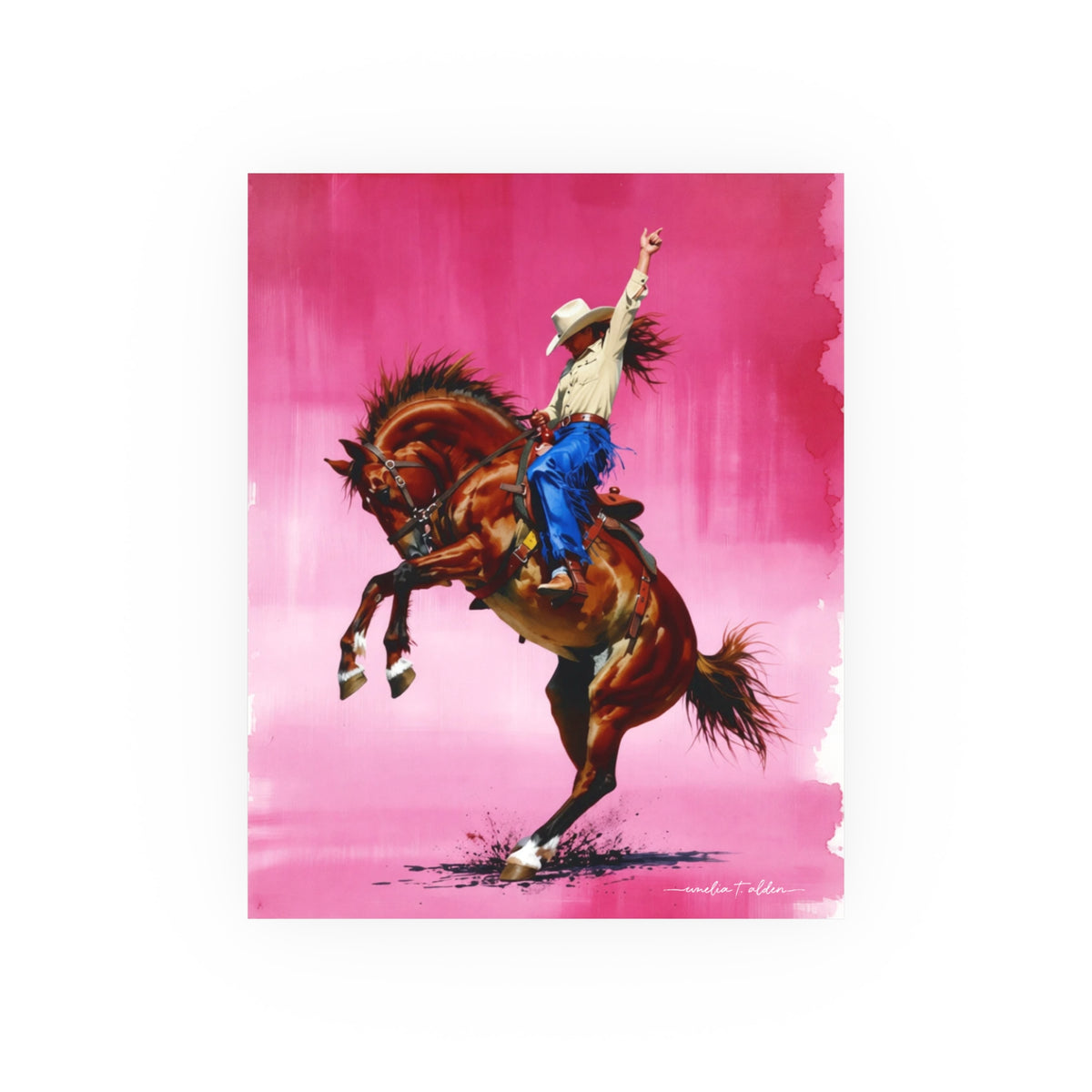 Get Bucked Print or Poster